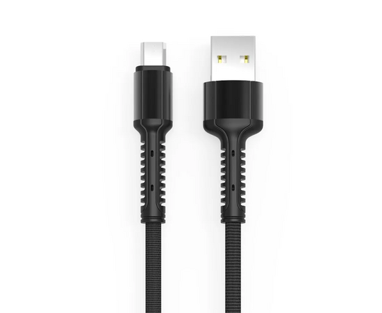  LDNIO LS63/ USB кабель Micro/ 1m/ 2.4A/ медь: 86 жил/ Gray 