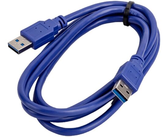  Кабель Gembird Cablexpert CCP-USB3-AMAM-6 Pro, AM/AM, 1.8м, экран, синий 