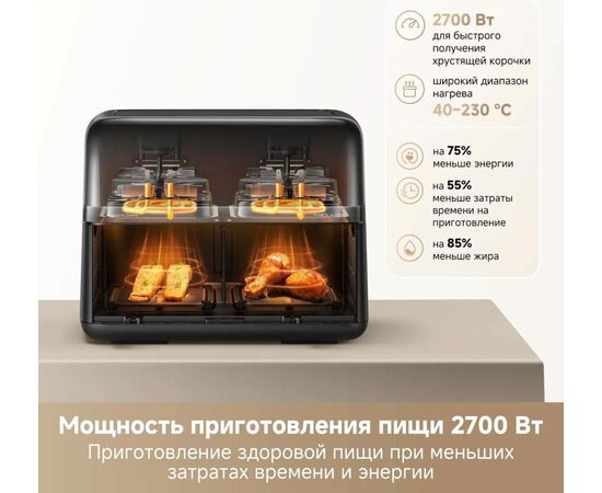  Аэрогриль Trouver FD20 Pro черный 
