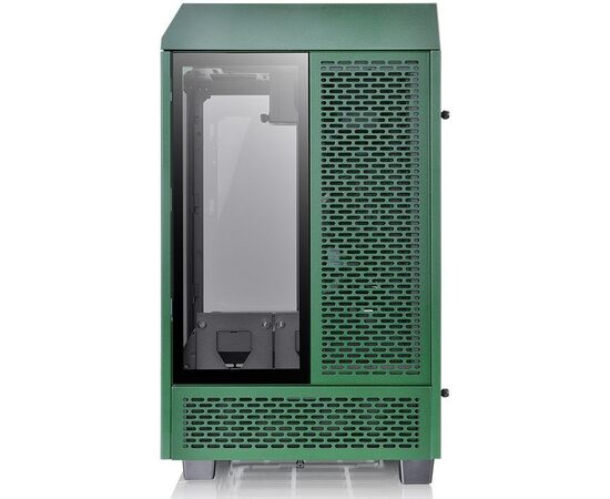  Корпус Thermaltake The Tower 100 Racing Green CA-1R3-00SCWN-00 черный без БП miniITX 1x120mm 3x140mm 2xUSB3.0 audio bott PSU 
