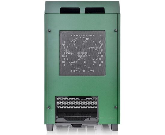  Корпус Thermaltake The Tower 100 Racing Green CA-1R3-00SCWN-00 черный без БП miniITX 1x120mm 3x140mm 2xUSB3.0 audio bott PSU 