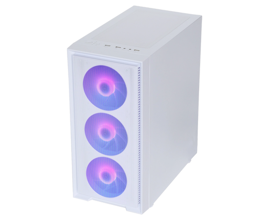  Корпус HAFF Flash White (mATX, без БП, 1хUSB3.0, 2хUSB2.0, с окном) 