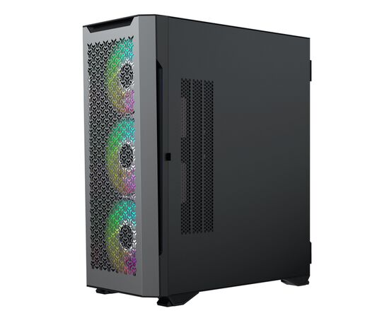  Корпус ACD Fort 279G AH-TC6G8-000 ATX, Black, USB2.0*2+USB 3.0+HD audio, RGB FAN 4*14cm, up to 9 pcs 3,5", HDD, TG cover, SPCC 0,9 mm 