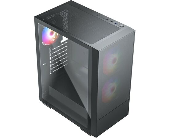  Корпус ACD Citadel 106 (AH-TC6GA-0000) ATX, Black, USB3.0*1, USB*2+HD audio,1*12cm ARGB rear+2*14cm ARGB front ,TG 