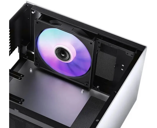  Корпус Jonsbo T8 Plus Silver без БП, боковые панели из закаленного стекла, mini-ITX, серебристый 