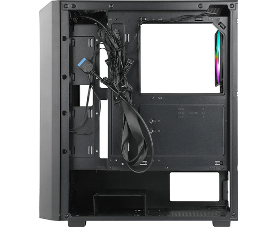  Корпус Azza Fighter черный (CSAZ-290 Fighter) без БП ATX 4x120mm 2xUSB2.0 1xUSB3.0 audio bott PSU 