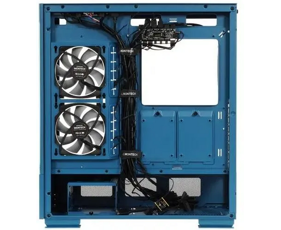  Корпус MONTECH Sky Two Morocco, ATX, Full-Tower, без БП, голубой 