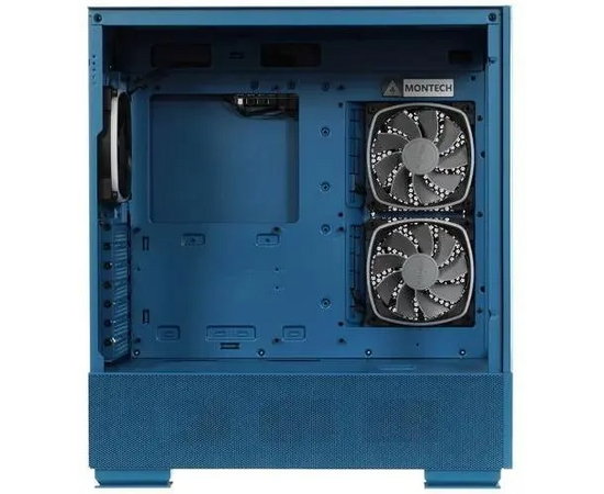  Корпус MONTECH Sky Two Morocco, ATX, Full-Tower, без БП, голубой 