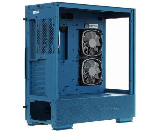  Корпус MONTECH Sky Two Morocco, ATX, Full-Tower, без БП, голубой 
