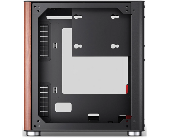  Корпус JONSBO TK-0 Black без БП, боковая панель из зак. стекла (панорама), mini-ITX, SFX, черный 