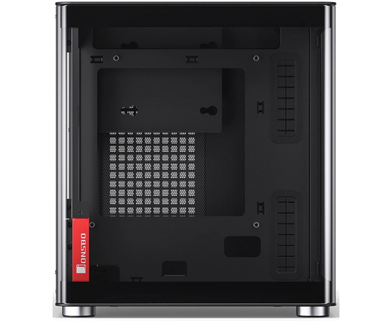  Корпус JONSBO TK-0 Black без БП, боковая панель из зак. стекла (панорама), mini-ITX, SFX, черный 