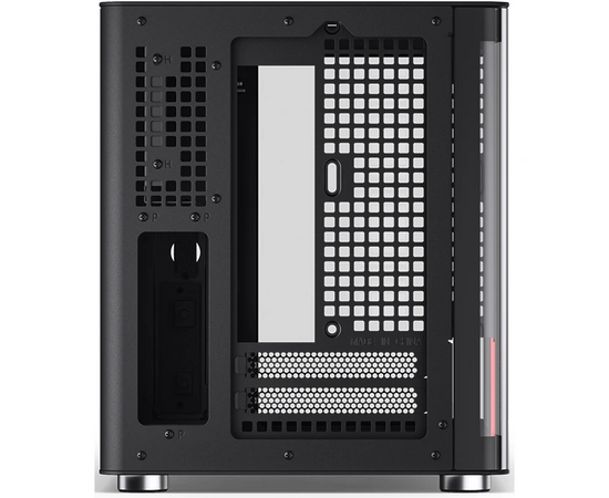  Корпус JONSBO TK-0 Black без БП, боковая панель из зак. стекла (панорама), mini-ITX, SFX, черный 