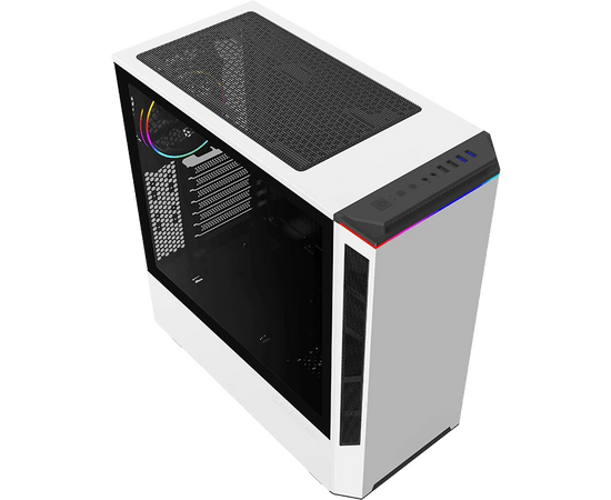  Корпус GameMax T801 Paladin White без БП (Midi Tower, ATX, Белый, Зак.стекло, USB 3.0) 