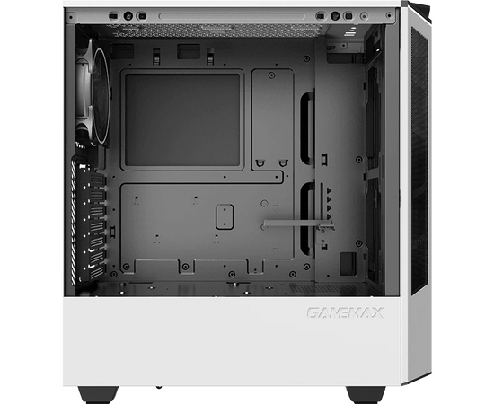  Корпус GameMax T801 Paladin White без БП (Midi Tower, ATX, Белый, Зак.стекло, USB 3.0) 