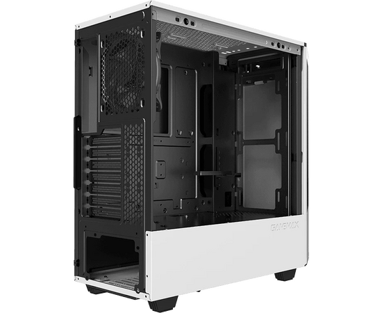  Корпус GameMax T801 Paladin White без БП (Midi Tower, ATX, Белый, Зак.стекло, USB 3.0) 
