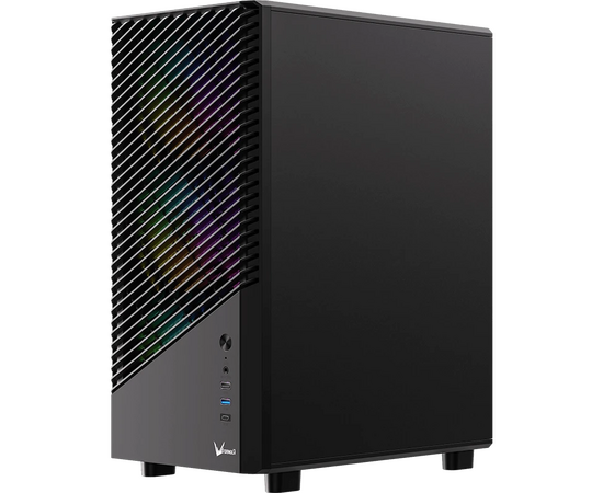  Корпус Formula Mana Geometry черный без БП ATX 3x120mm 1xUSB3.0 1xUSB3.1 audio bott PSU 