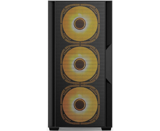  Корпус Accord ACC-ZCU1B, mATX, Mini-Tower, без БП, черный 
