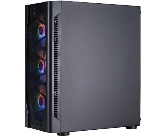  Корпус 1STPLAYER DK D4 Black (D4-BK-4F1) / ATX / 4x120mm FRGB fans 