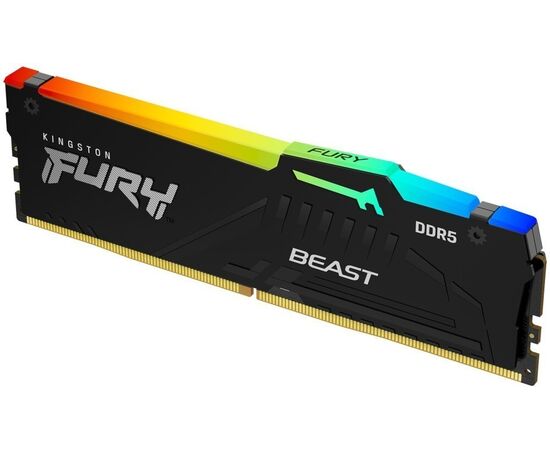  ОЗУ Kingston Fury Beast Black EXPO RGB KF556C36BBEA-32 32GB U-DIMM DDR5 , 5600МГц, CL36 