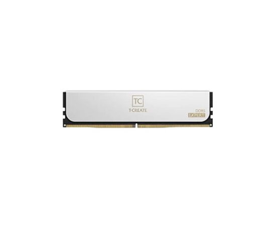  ОЗУ TEAMGROUP T-Create Expert 64GB (CTCWD564G6400HC34BDC01) (2x32GB) DDR5 6400MHz CL34 (34-44-44-84) 1.35V / White 