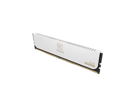  ОЗУ TEAMGROUP T-Create Expert 64GB (CTCWD564G6400HC34BDC01) (2x32GB) DDR5 6400MHz CL34 (34-44-44-84) 1.35V / White 