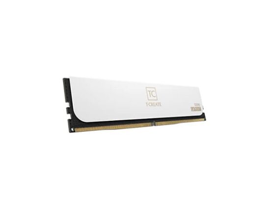  ОЗУ TEAMGROUP T-Create Expert 64GB (CTCWD564G6400HC34BDC01) (2x32GB) DDR5 6400MHz CL34 (34-44-44-84) 1.35V / White 