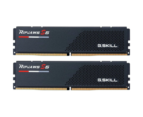  ОЗУ G.SKILL Ripjaws S5 32GB (F5-6000J3636F16GX2-RS5K) (2x16GB) DDR5 6000MHz CL36 (36-36-36-96) 1.35V / Black 