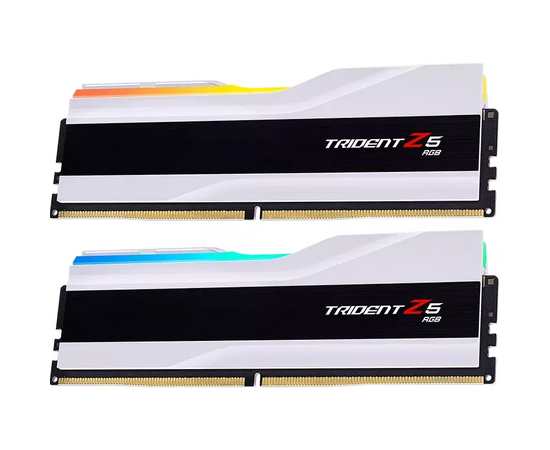 ОЗУ G.SKILL Trident Z5 RGB 32GB (F5-6000J3636F16GX2-TZ5RW) (2x16GB) DDR5 6000MHz CL36 (36-36-36-96) 1.35V / White 