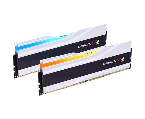  ОЗУ G.SKILL Trident Z5 RGB 32GB (F5-6000J3636F16GX2-TZ5RW) (2x16GB) DDR5 6000MHz CL36 (36-36-36-96) 1.35V / White 