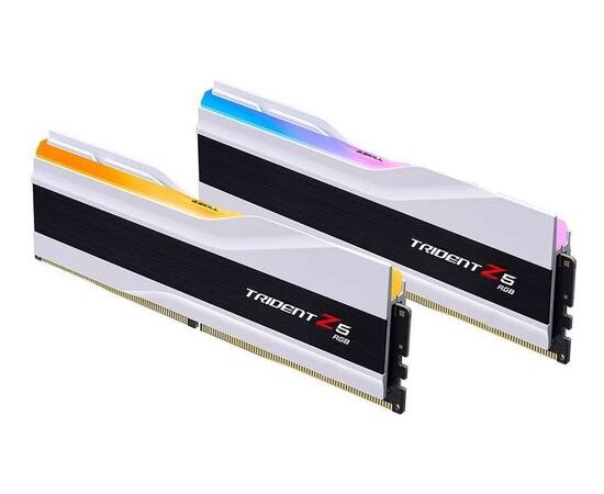  ОЗУ G.SKILL Trident Z5 RGB 32GB (F5-6000J3636F16GX2-TZ5RW) (2x16GB) DDR5 6000MHz CL36 (36-36-36-96) 1.35V / White 
