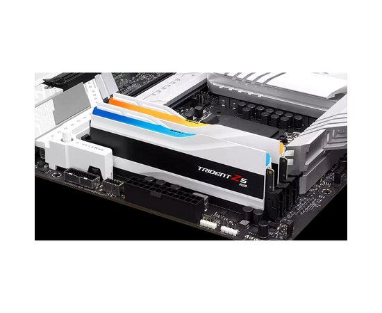  ОЗУ G.SKILL Trident Z5 RGB 32GB (F5-6000J3636F16GX2-TZ5RW) (2x16GB) DDR5 6000MHz CL36 (36-36-36-96) 1.35V / White 