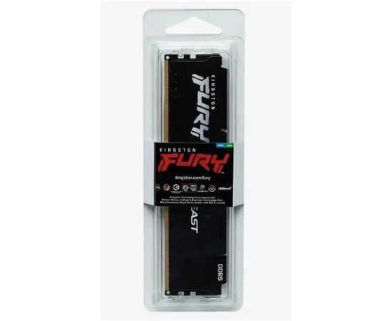  ОЗУ Kingston Fury Beast KF564C32BBE-32 DDR5 - 1x 32ГБ 6400МГц, DIMM, Ret 
