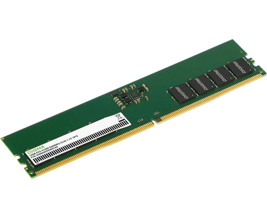  ОЗУ Digma DGMAD55200016S DDR5 16GB 5200MHz RTL PC5-41600 CL42 DIMM 288-pin 1.1В single rank Ret 
