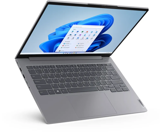  Ноутбук LENOVO ThinkBook 14 G6 ABP (21KJ008VAK) 14" IPS WUXGA/AMD Ryzen 5 7430U/16Gb/512Gb SSD/VGA int/FP/noOS/grey 