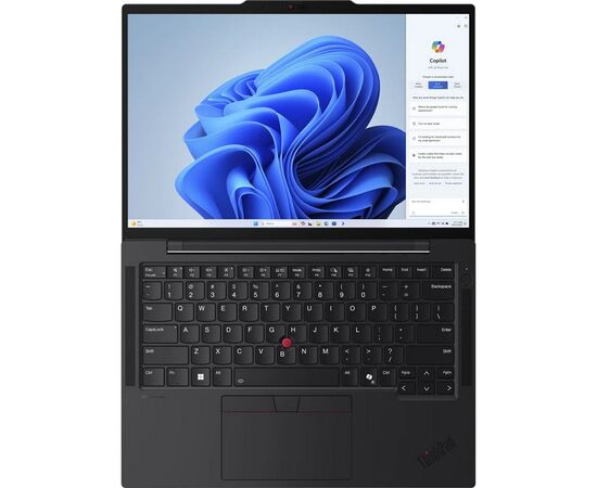  Ноутбук Lenovo ThinkPad T14s G5 (21LS004RRT) Core Ultra 7 155U/16Gb/SSD1Tb/14.0"/IPS/WUXGA/NoOS/black 