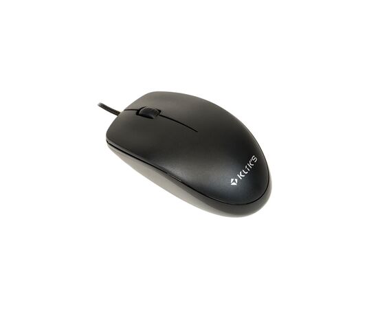  Мышь KLIKS 105M (LW-105M) проводная оптическая, USB, черный 