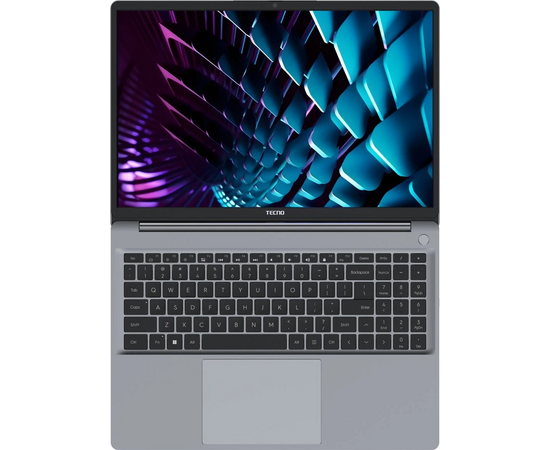  Ноутбук Tecno MegaBook K16SDA Ryzen 5 7430U/8Gb/SSD256Gb/16"/IPS/WUXGA/W11H/grey/6060mAh 71003300424 