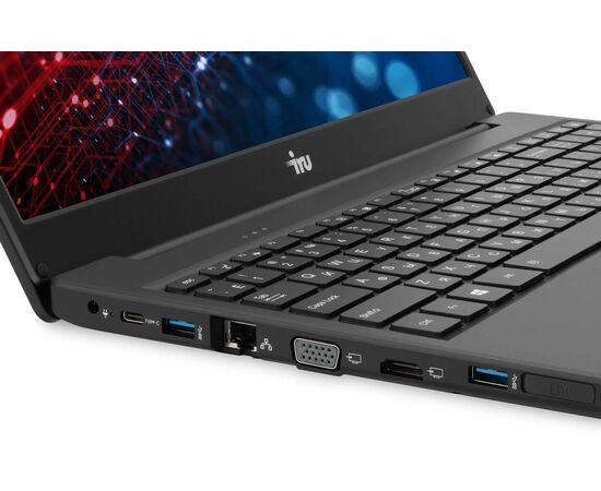  Ноутбук IRU Оникс 15U (2064542) Core i5 1135G7 16Gb SSD1Tb Intel Iris Xe graphics 15.6" IPS FHD (1920x1080) FreeDOS black 8000mAh 