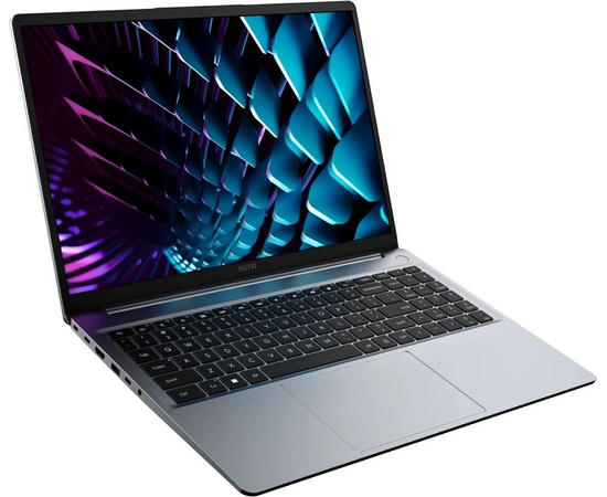  Ноутбук TECNO Megabook K16S K16SDA (4894947054457) Ryzen 5 7430U 16Gb SSD 1Tb AMD Radeon Graphics 16 WUXGA IPS Cam 70Вт*ч 