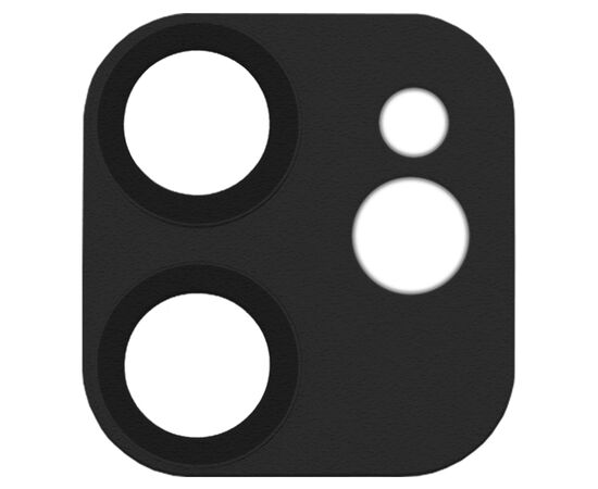  Защитное стекло на заднюю камеру COTEetCI Lens Film для iPhone 12 6.1", черный 