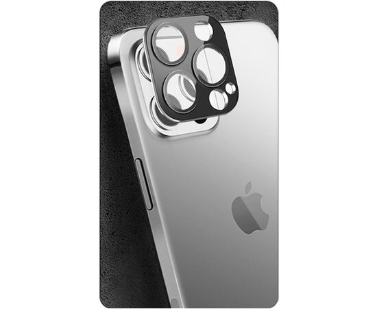  Защитное стекло на заднюю камеру COTEetCI Lens Film для iPhone 12 6.1", черный 