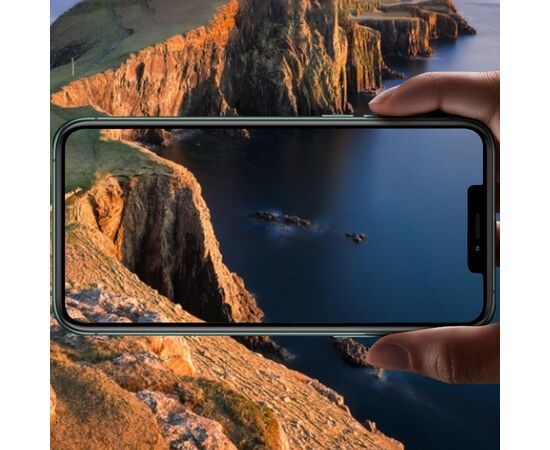  Защитное стекло на заднюю камеру COTEetCI Lens Film для iPhone 12 6.1", черный 