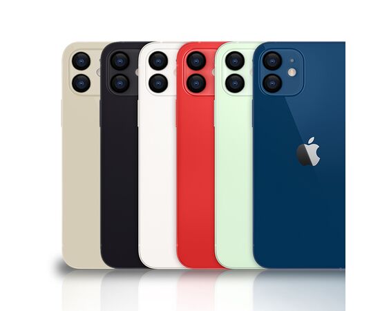  Защитное стекло на заднюю камеру COTEetCI Lens Film для iPhone 12 6.1", черный 