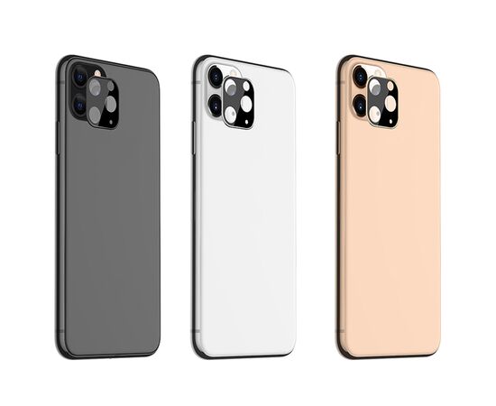 Защитное стекло на заднюю камеру HOCO A18 для iPhone 11 Pro/11 Pro Max, черный 