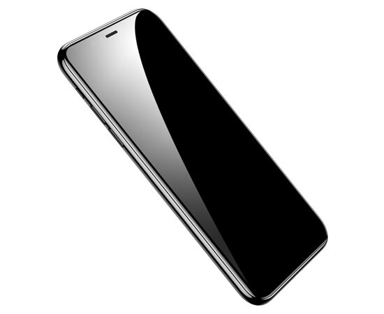  Защитное стекло BASEUS SGAPIPH65S-KC01 для iPhone XS Max/11 Pro Max, 0.3mm, прозрачный+черная рамка 