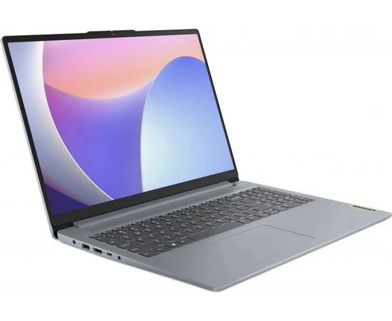  Ноутбук LENOVO IdeaPad 3 Slim 15IRU8 (82X700BVPS) 15.6" Core i3-1315U/8Gb/SSD256Gb/IntelUHD/NoOS/grey 