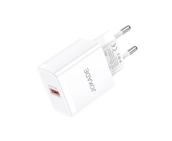  Зарядное устройство JOKADE JB097 3.1A / 22.5W (white) 
