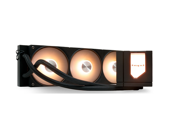  СВО HSPD W1360 ARGB Black (W1360-BKAA) (300, 360mm, Fans 3x120mm, 71CFM, 27dBA, 1800RPM/ Pump height 