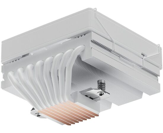  Кулер upHere H85TC8 White ARGB / 8HPx6mm, 200W TDP, top flow, 1x120mm ARGB fan, 600-1650RPM, 68 CFM, 25dBA 