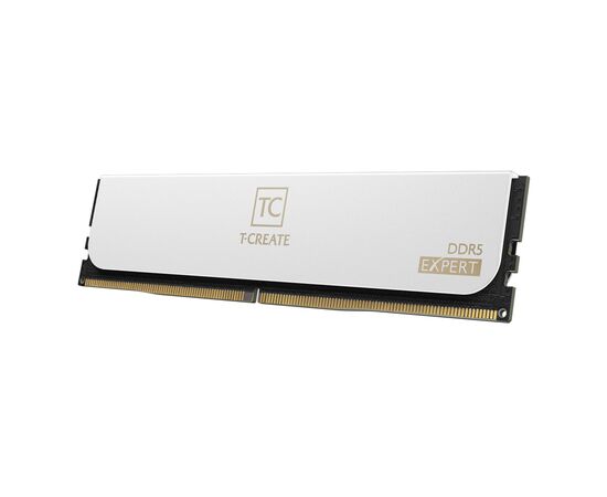  ОЗУ TEAMGROUP T-Create Expert 64GB (CTCWD564G6000HC34BDC01) (2x32GB) DDR5 6000MHz CL34 (34-44-44-84) 1.35V / White 
